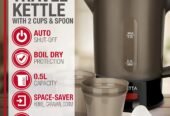 0.5L Travel Kettle with 2 Cups – Lightweight