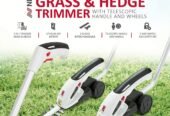 NETTA Cordless 7.2V 2 in 1 Grass and Hedge Trimmer