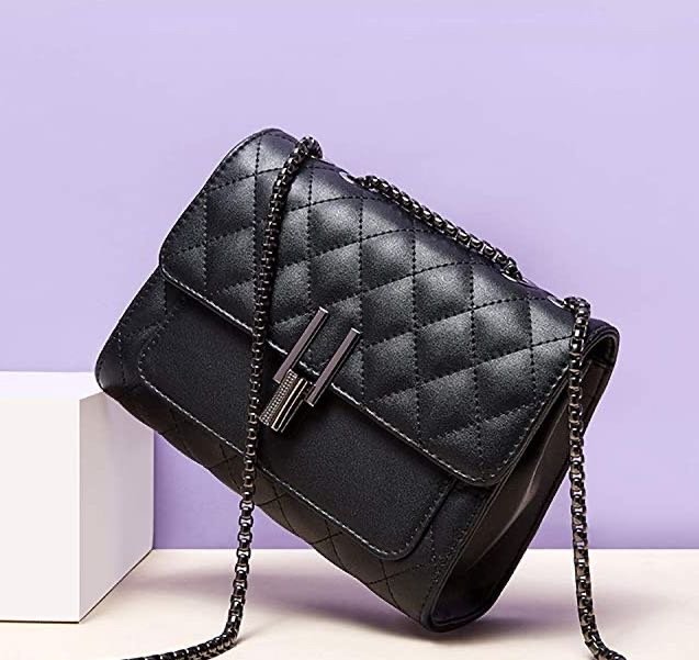 Black Designer-inspired handbag