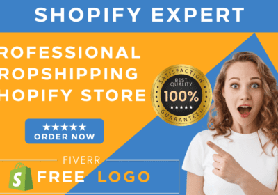 Shopify Store Design, Google Ads, Graphic Design, And Logo Design Expert