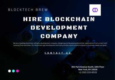 Hire Blockchain Developer Company – Blocktech Brew