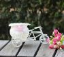 New Home Decoration Simulation Rattan Woven Small Tricycle Ornaments