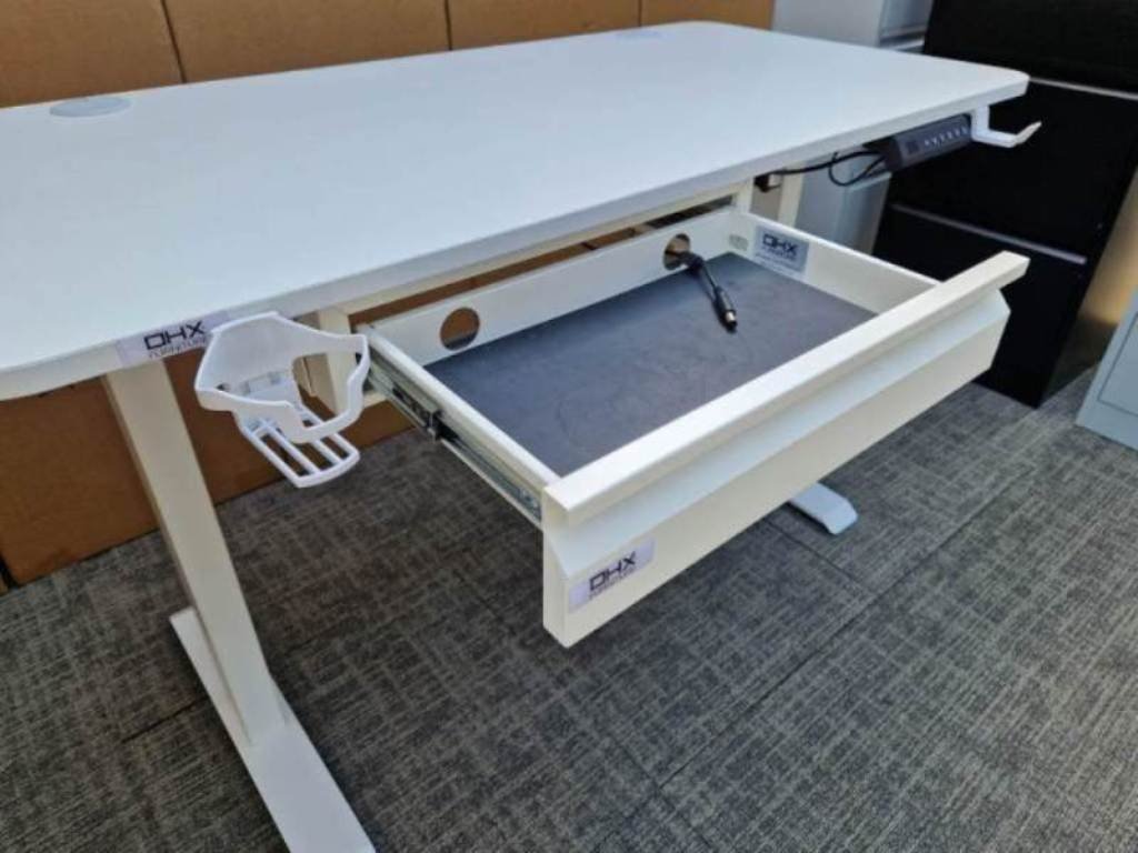 Revolutionize Your Work Day with the OHX Furniture Electric Standing Desk!
