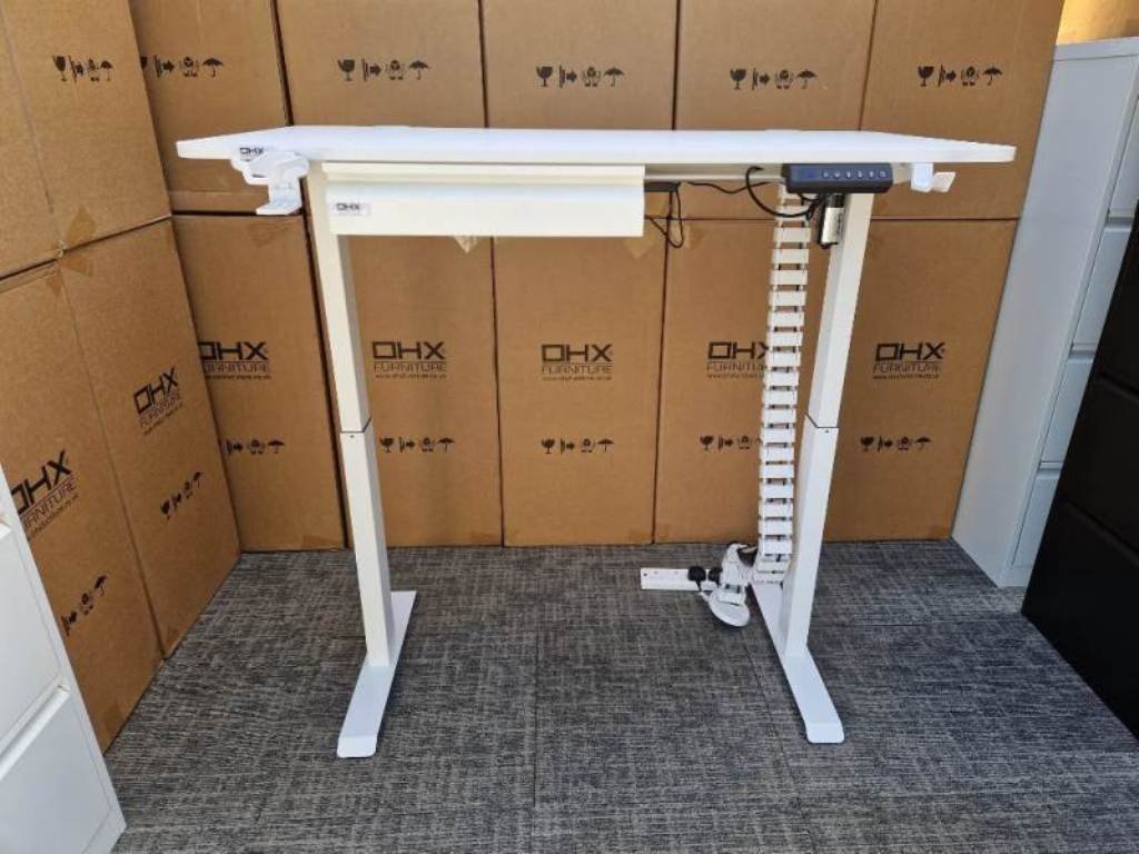 Revolutionize Your Work Day with the OHX Furniture Electric Standing Desk!