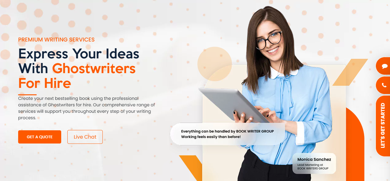 Ghostwriters for Hire | Professional Book Ghostwriting Services | Ghostwriting Service