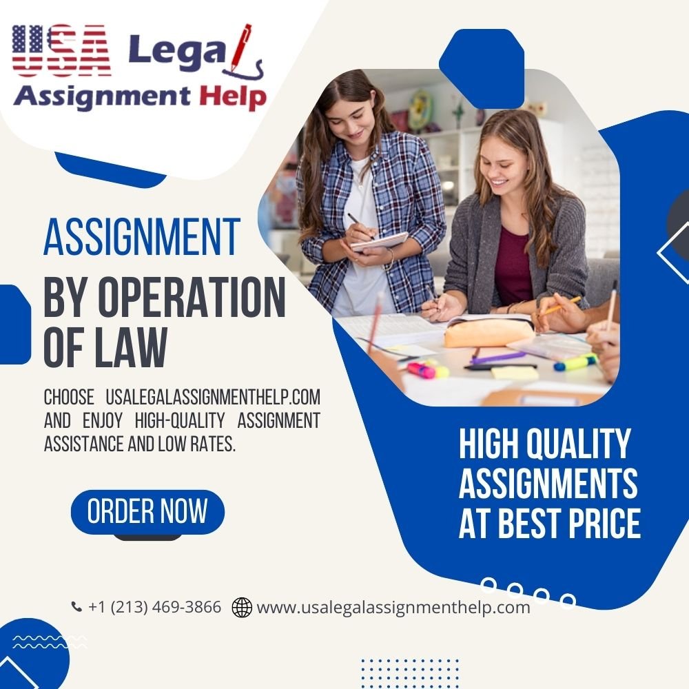 Assignment by Operation of Law