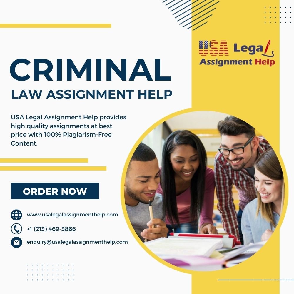 Criminal Law Assignment Help Online By Top Experts
