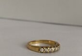 New 18ct Diamond Ring Uk J.5 / k