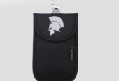Armors Mini Signal Blocker RFID Faraday Small Pouch Black