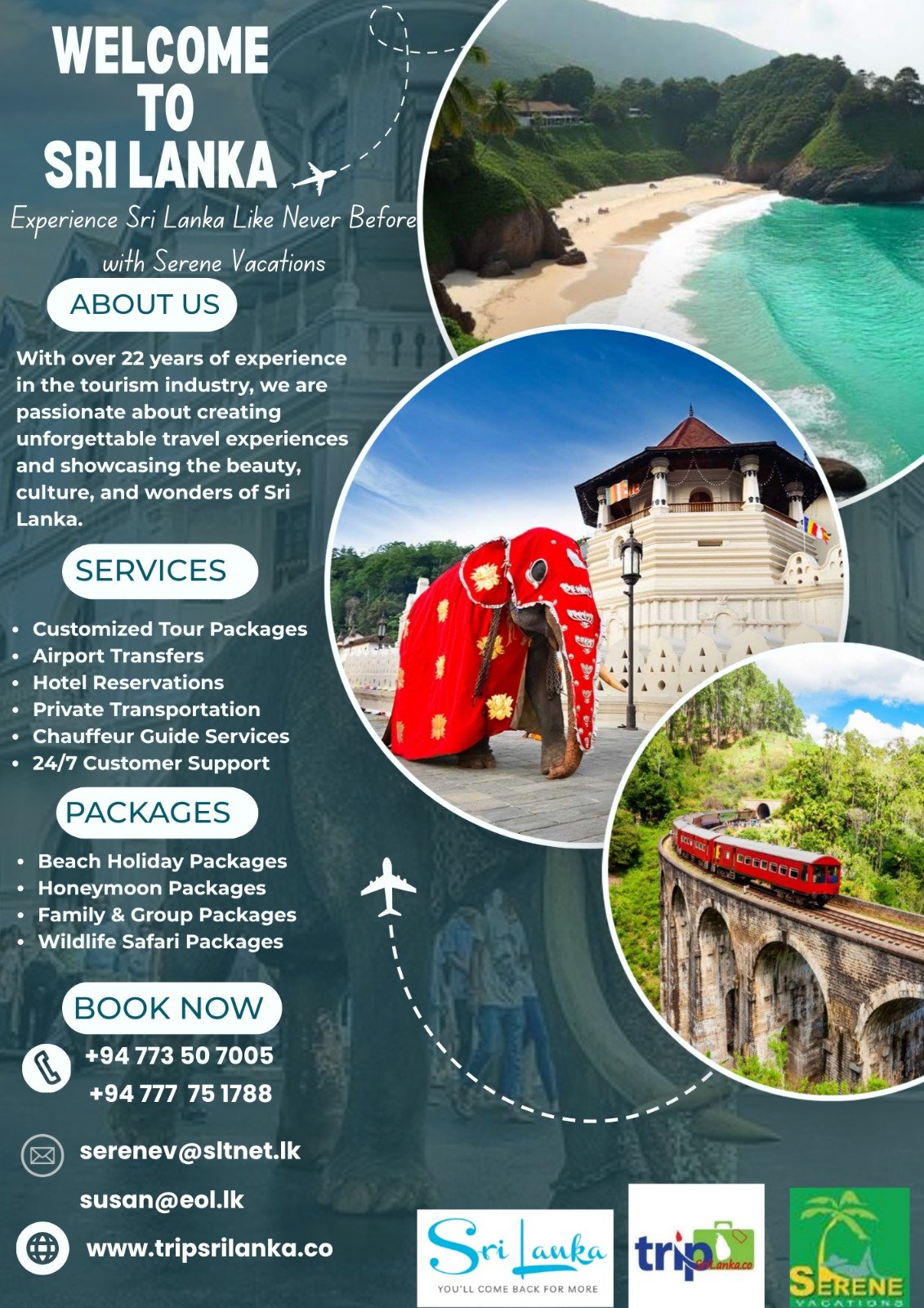 Best Of Sri Lanka Tours – We offer wide range of Holiday offers in Sri Lanka mainly and also for Maldives /Vietnam / Singapore/ Malaysia